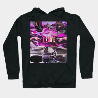 LIFE COLLAGE Hoodie